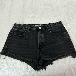 Black ZARA Jean shorts